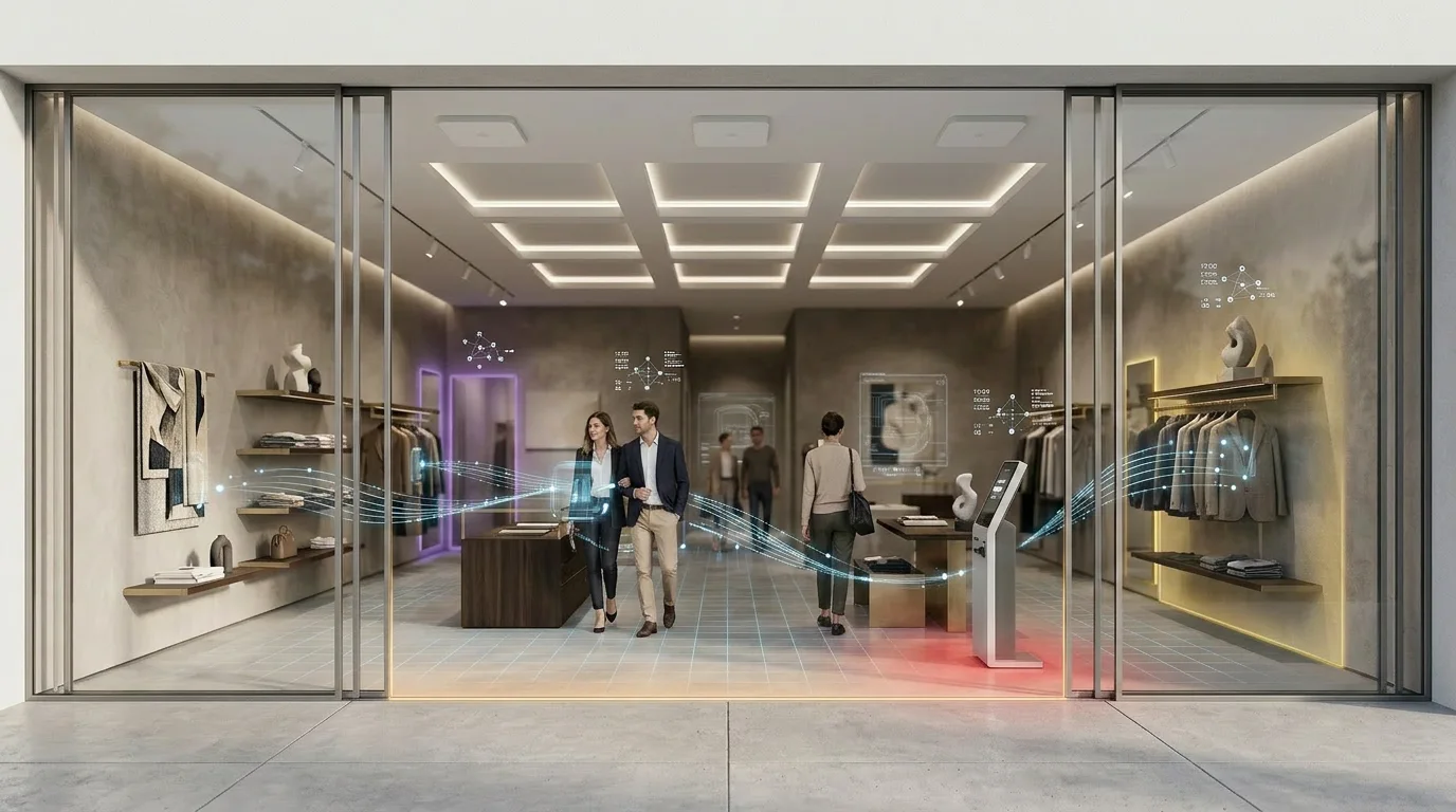 Risk-Zone Awareness mit RFID as EAS und markierten Store-Zonen